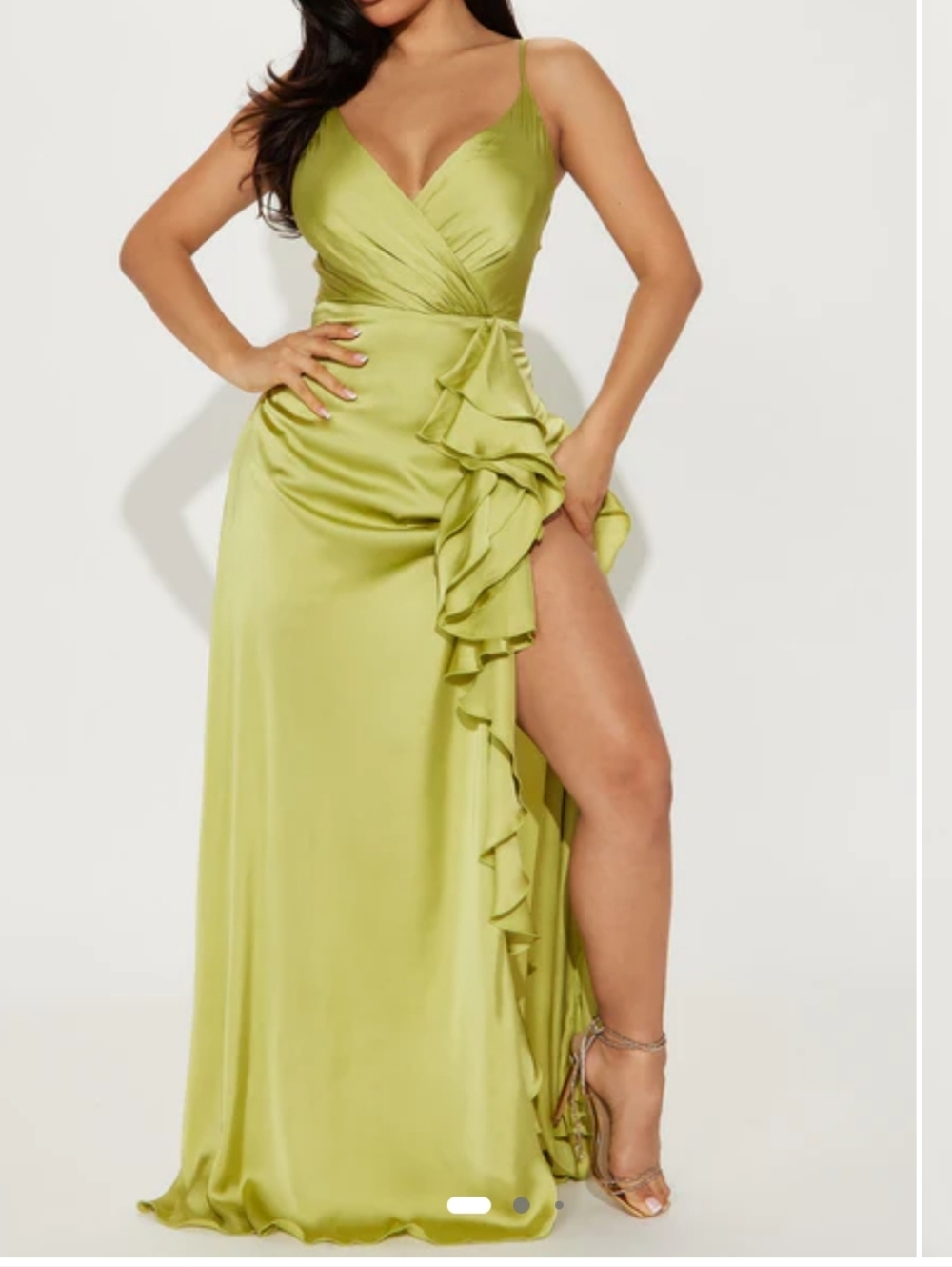 Chartreuse Maxi Dress